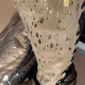 Freebird by Steven Gold and Brown Over the Knee Boots
